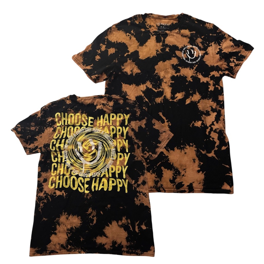 Chemistry • Choose Happy Tie-Dye T-Shirt